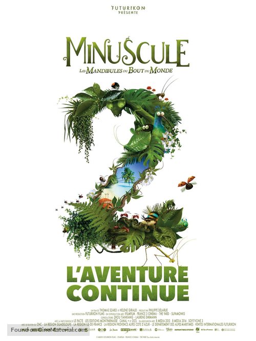 Minuscule 2: Les mandibules du bout du monde - French Movie Poster