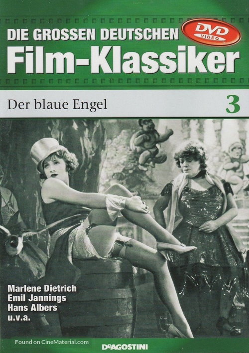 Der blaue Engel - German DVD movie cover