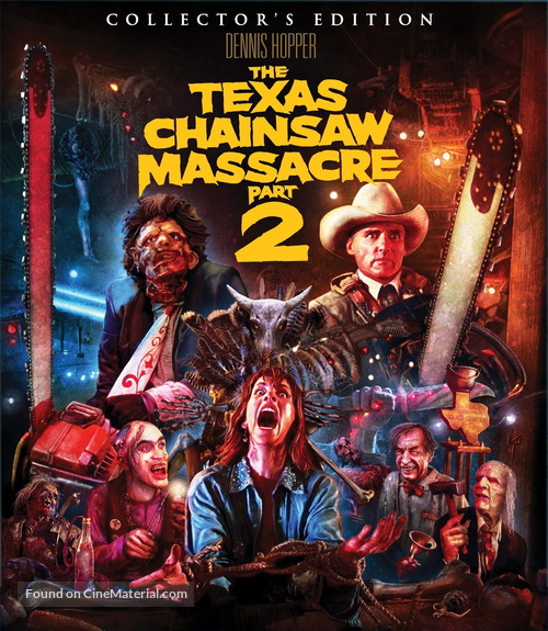 The Texas Chainsaw Massacre 2 - Canadian Movie Cover