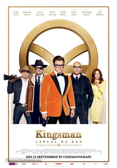 Kingsman: The Golden Circle - Romanian Movie Poster