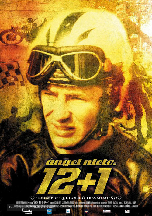 &Aacute;ngel Nieto: 12+1 - Spanish poster