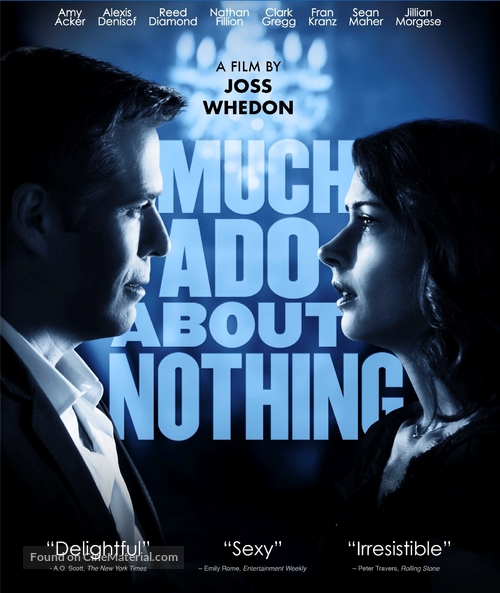 Much Ado About Nothing - Blu-Ray movie cover