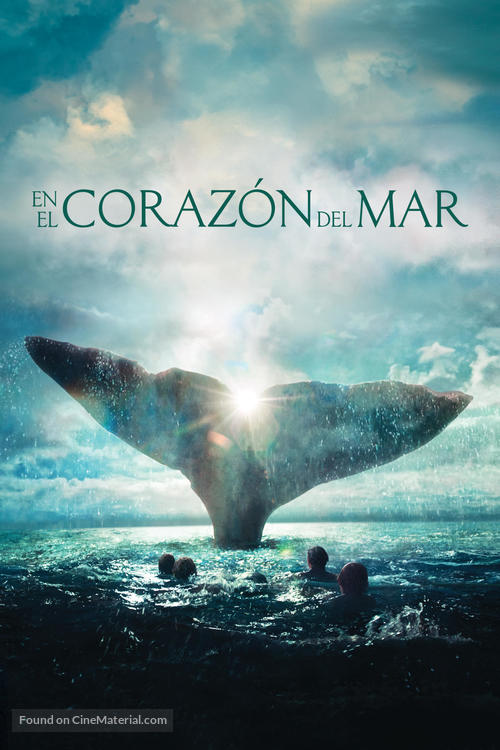 In the Heart of the Sea - Argentinian Movie Cover