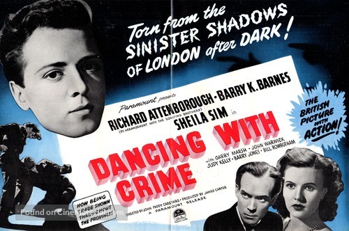 Dancing with Crime - British Movie Poster
