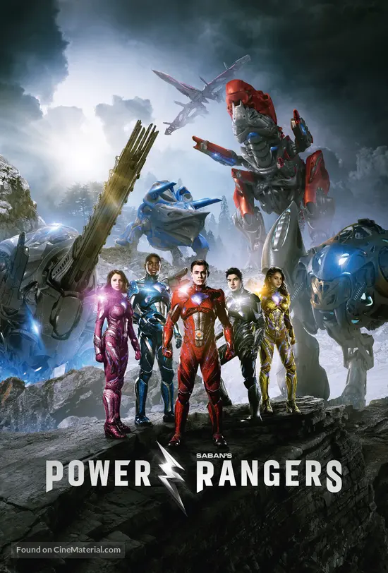 Power Rangers - German Movie Poster