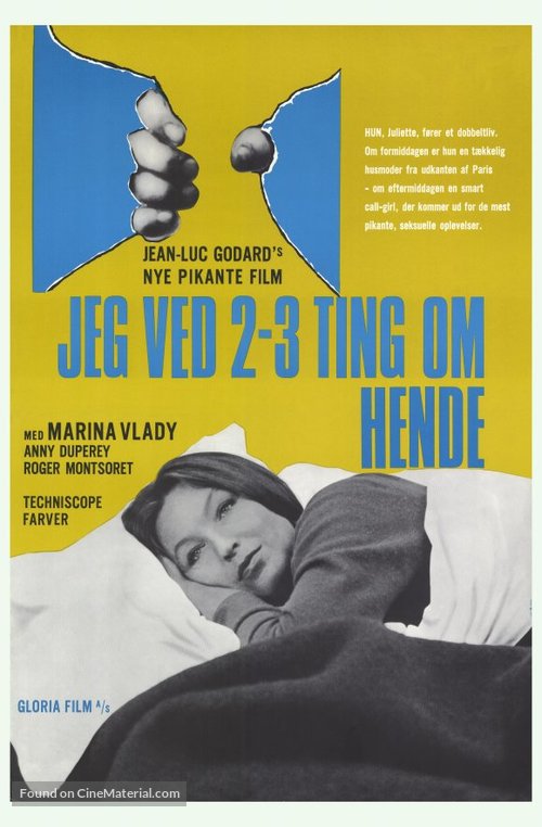 2 ou 3 choses que je sais d&#039;elle - German Movie Poster