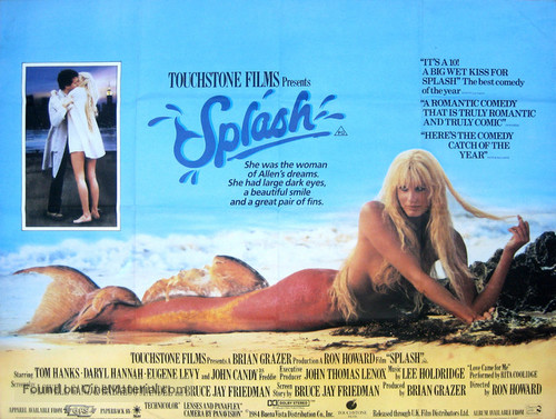 Splash - British Movie Poster