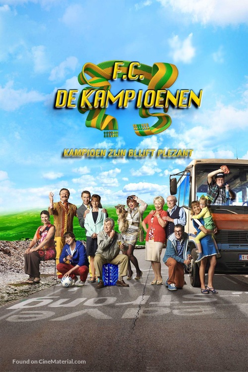 Kampioen zijn blijft plezant - Belgian Movie Poster