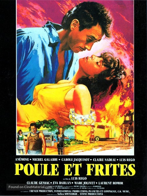 Poule et frites - French Movie Poster