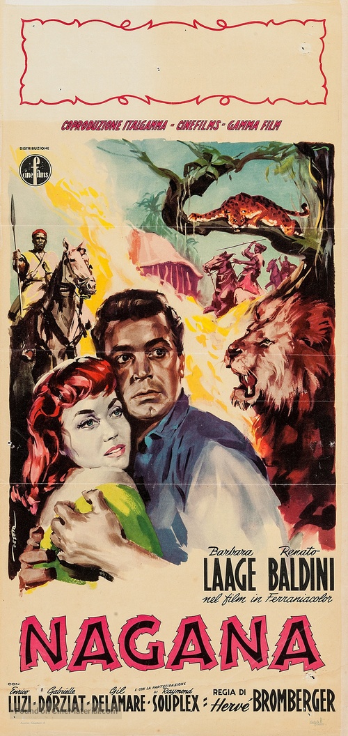 Nagana - Italian Movie Poster