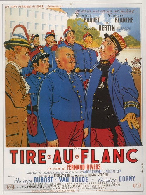 Tire au flanc - Italian Movie Poster