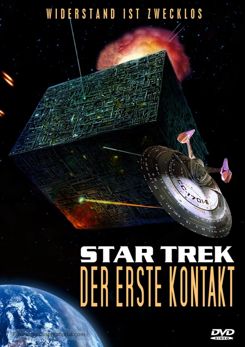 Star Trek: First Contact - German Movie Cover