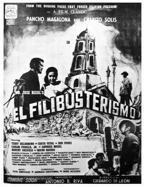 El filibusterismo - Philippine Movie Poster