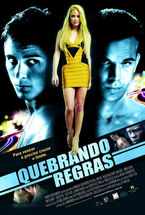 Never Back Down - Brazilian Movie Poster