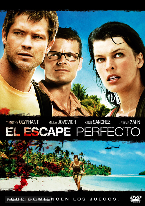 A Perfect Getaway - Mexican Movie Cover