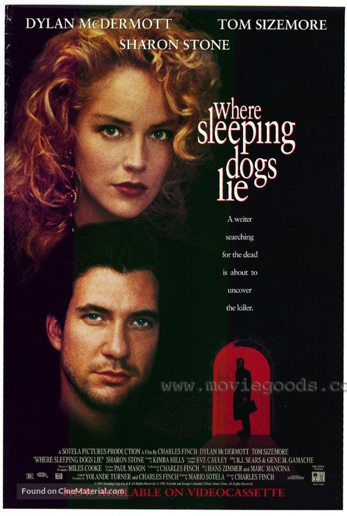 Where Sleeping Dogs Lie - Video release movie poster