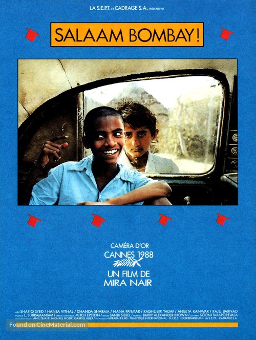 Salaam Bombay! - French Movie Poster