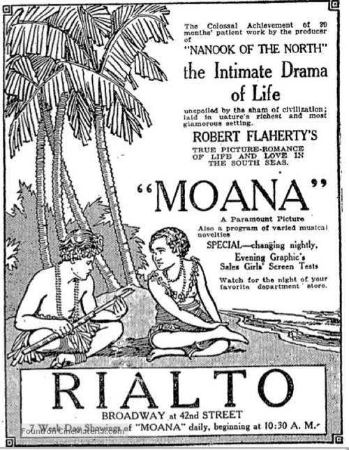 Moana - Movie Poster