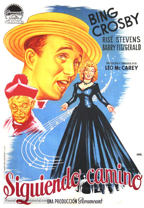 Going My Way - Spanish Movie Poster