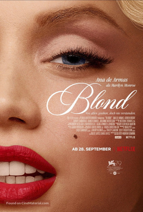 Blonde - German Movie Poster