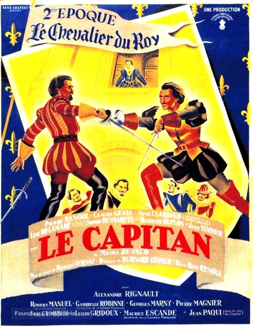 Le capitan - French Movie Poster