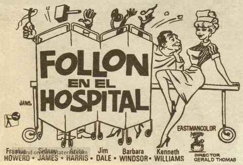 Carry on Doctor - Spanish poster