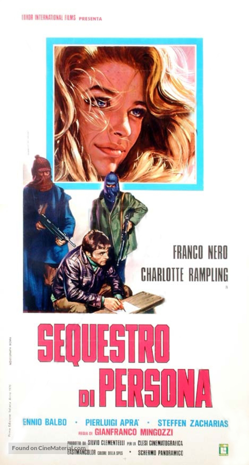 Sequestro di persona - Italian Movie Poster