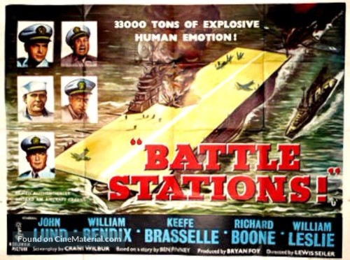 Battle Stations - British Movie Poster