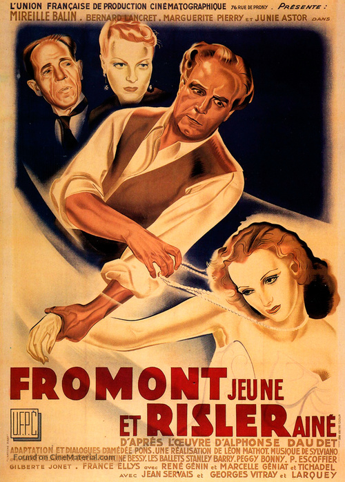 Fromont jeune et Risler a&icirc;n&egrave; - French Movie Poster