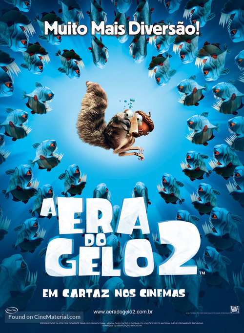 Ice Age: The Meltdown - Brazilian Movie Poster