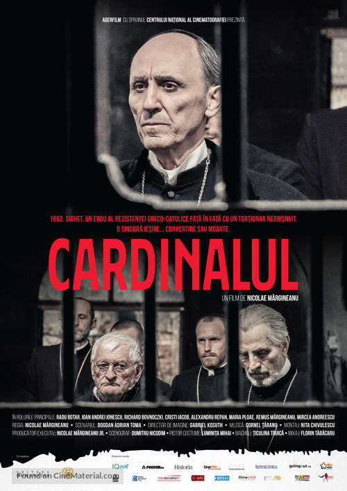 The Cardinal - Romanian Movie Poster