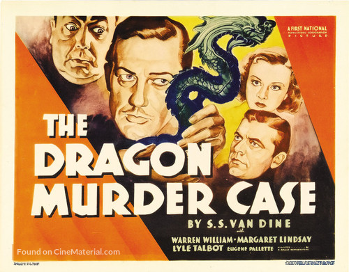 The Dragon Murder Case - Movie Poster