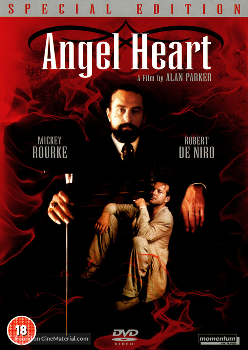 Angel Heart - British DVD movie cover