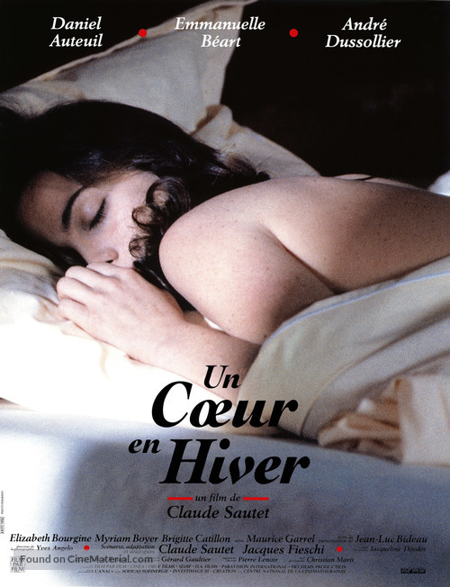 Un coeur en hiver - French Movie Poster