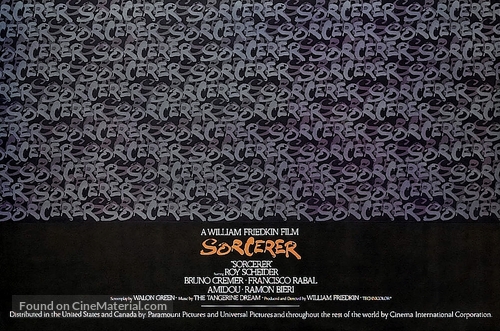 Sorcerer - Movie Poster
