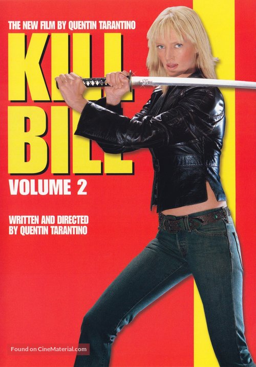 Kill Bill: Vol. 2 - DVD movie cover