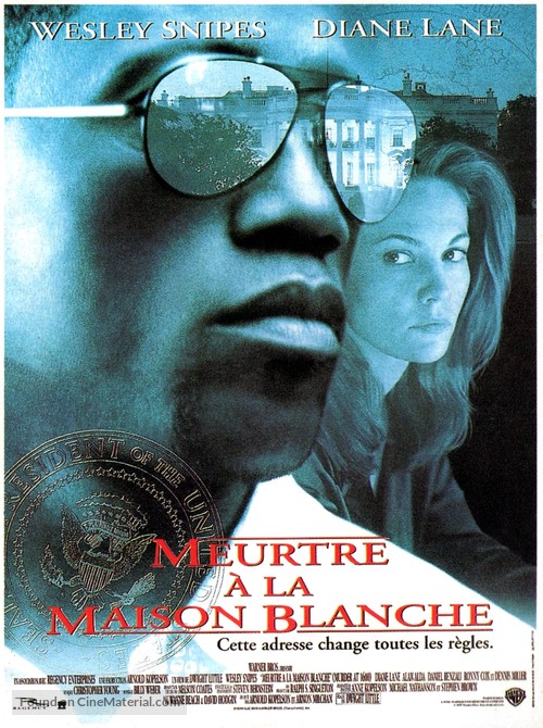Murder At 1600 - French Movie Poster
