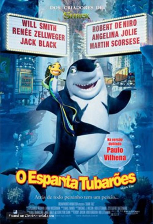 Shark Tale - Brazilian Movie Poster