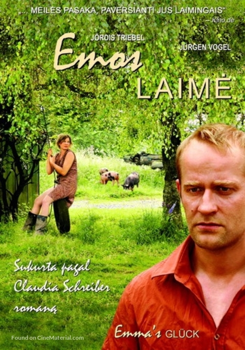 Emmas Gl&uuml;ck - Lithuanian Movie Cover