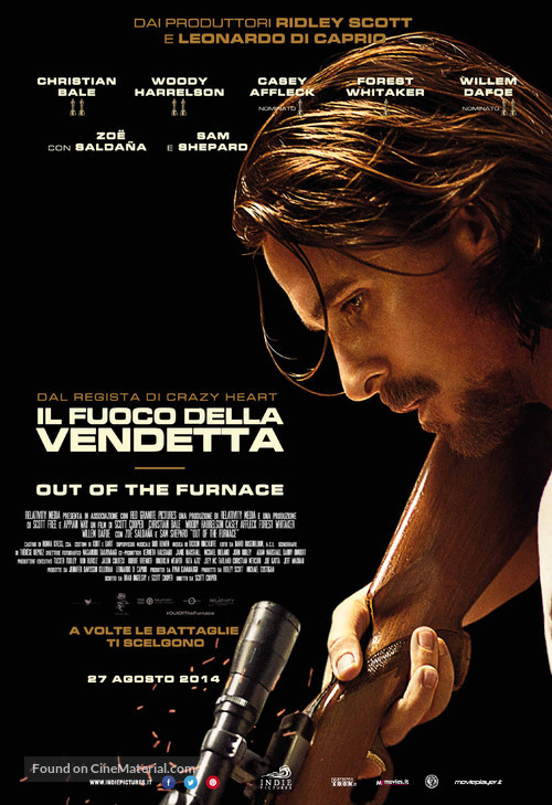 Out of the Furnace - Italian Movie Poster