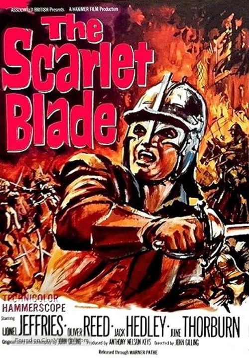 The Scarlet Blade - British Movie Poster