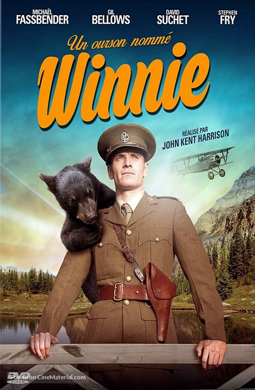 A Bear Named Winnie - French DVD movie cover