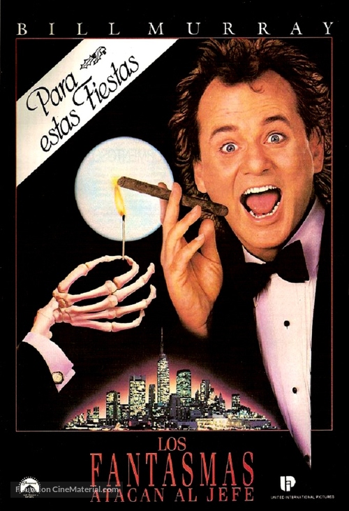 Scrooged - Spanish Movie Cover