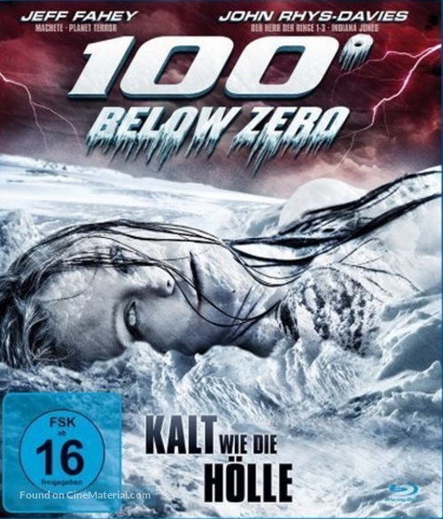 100 Degrees Below Zero - German Blu-Ray movie cover
