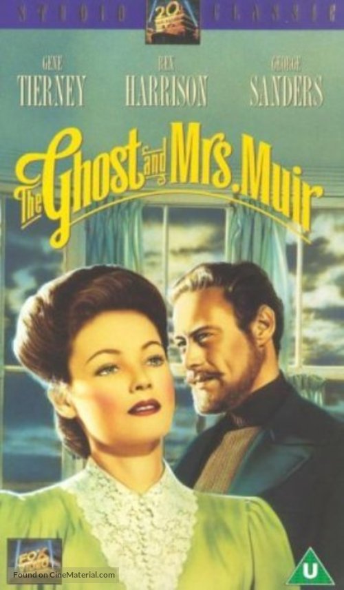 The Ghost and Mrs. Muir - British VHS movie cover