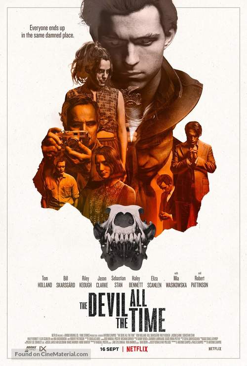 The Devil All the Time - British Movie Poster