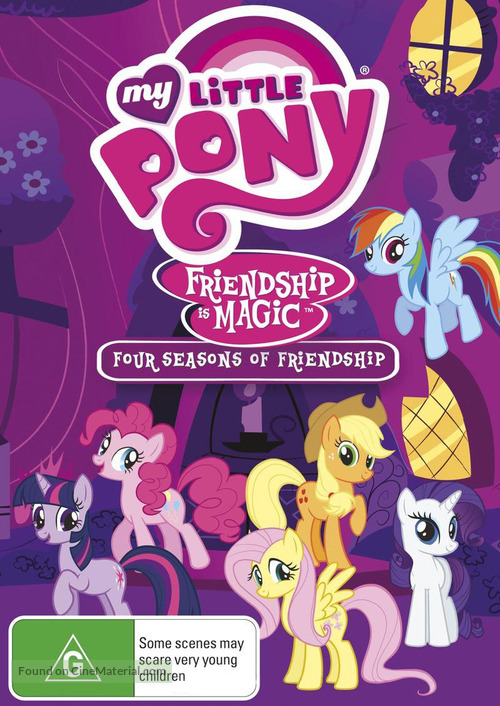 &quot;My Little Pony: Friendship Is Magic&quot; - Australian DVD movie cover