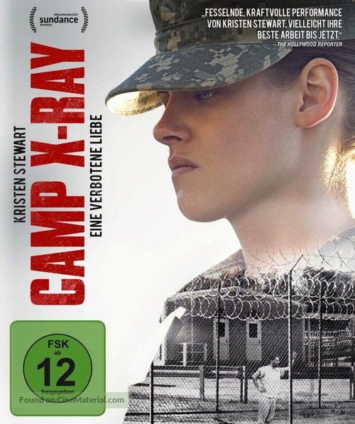 Camp X-Ray - German Blu-Ray movie cover