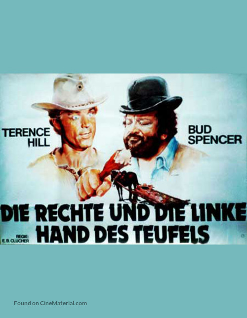 Lo chiamavano Trinit&agrave; - German Movie Poster