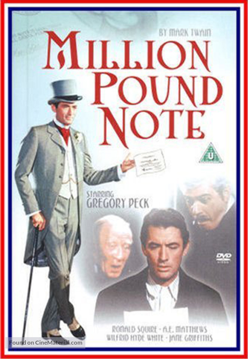 The Million Pound Note - British Movie Cover
